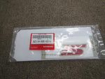HONDA CIVIC 2 DOOR 1999-2000 EMBLEM REAR (SI) 75723-S02-A11ZB ORIGINAL JDM PARTS
