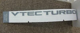HONDA CIVIC TYPE R FK8 VTEC TURBO STICKER 75717-TGH-C01 genuine auto parts Japan