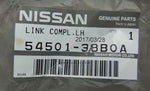 NISSAN GT-R DBA R35 2010-UP LINK COMPLETE TRANSVERSE LH 54501-38B0A control arm