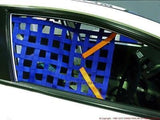 FEEL'S RACING WINDOW NET NAVY BLUE FOR HONDA NSX NSX-R NA1 NA2 NSX-WINNET-NAV 4U