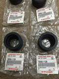 KAWASAKI GPZ400R ZX400D CARB HOLDER SET 16065-1129 INSULATOR RUBBER BOOT SALUDOS