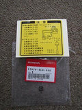 HONDA NSX NSX-R NA1 NA2 LABEL ABS CAUTION ACCUMULATOR PLATE 57079-SL0-000 PARTS!