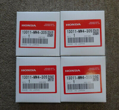 HONDA VFR800F RC46 1998-2009 RING SET STD. SET OF X4 pcs 13011-MW4-305 spares 2U