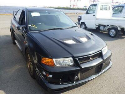 GENUINE KNOB GEAR SHIFT BLUE STITCH MR657014 MITSUBISHI LANCER CP9A EVO5 EVO6