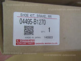 DAIHATSU MIRA L275V SHOE SET REAR DRUM BRAKE 04495-B1270 PARTS4 JDM USED IMPORTS