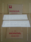 HONDA BEAT PP1 SIDE DECAL SET 75774-SS1-013ZA 75784-SS1-013ZA WOODY GRAY TYPE1
