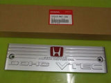 HONDA NSX-R NA1 INTAKE MANIFOLD PLATE 17112-PR7-J20 SILVER WITH RED H. JDM GO!