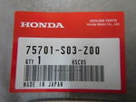 HONDA CIVIC 3D EK4 EMBLEM REAR CENTER 75701-S03-Z00 JDM PARTS DIRECT FROM JAPAN