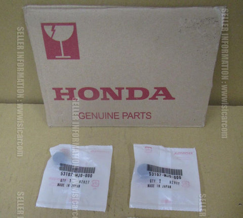 HONDA CBR1000RR 2008-2022 SC77 RUBBER B, HANDLE WEIGHT SET X2PC 53107-MJ0-000
