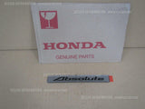 HONDA ODYSSEY RB1 RB2 EMBLEM, REAR ( ABSOLUTE ) 75732-SFE-000 exterior parts DIY