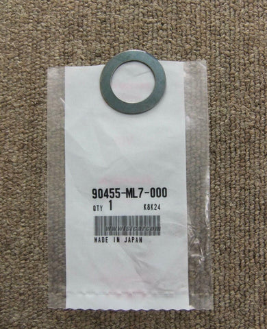 HONDA CBR1000F SC31 WASHER B, THRUST (22MM) (BLUE) 90455-ML7-000