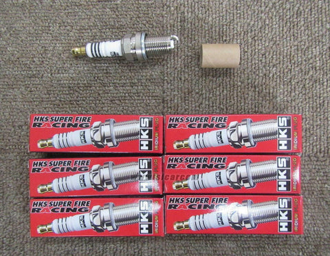 HKS SUPER FIRE RACING SPARK PLUG SET (X6 PCS) FOR BMW 330I GH-AV30 50003-M35I