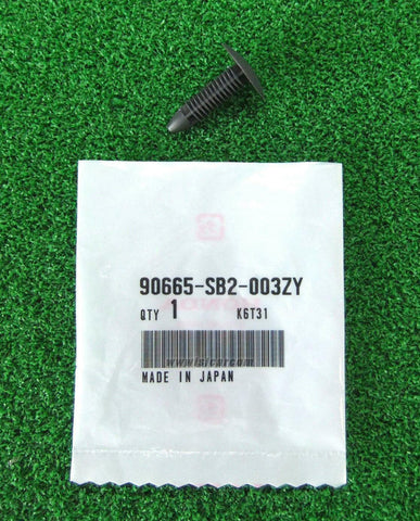 HONDA NSX NA1: -120 & NA2 CLIP, TRIM (7MM) *NH120L* STAR BLACK 90665-SB2-003ZY
