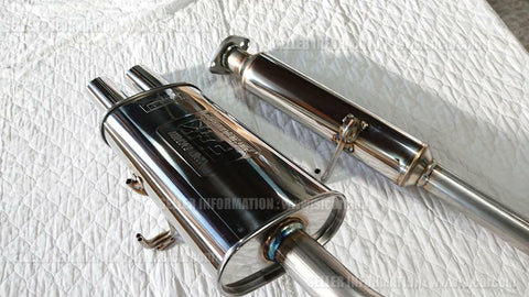 FUJITSUBO LEGALIS R W-TAIL MUFFLER 750-22456 FOR TOYOTA SPRINTER TRUENO AE86