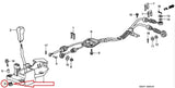 HONDA PRELUDE SI BB5 RUBBER, FLOATING 54117-S30-003 shift lever