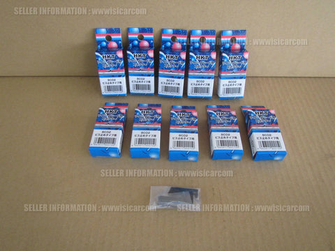 JDM WHOLESALE PACKAGE X10PC ADAPTER HOOK FOR WINDSHIELD WIPER HKT JAPAN BC02