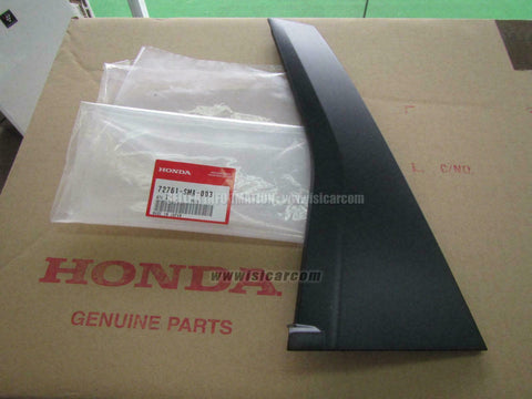 HONDA STREAM DBA-RN6 GARNISH LEFT REAR DOOR PILLAR 72761-SMA-003 JAPAN PARTS 2U