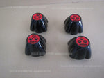 RS WATANABE CANNONBALL TYPE CENTER WHEEL CAP 70MM-H50 FOR EIGHT SPOKE SET X4 WW4