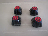 RS WATANABE CANNONBALL TYPE CENTER WHEEL CAP 70MM-H50 FOR EIGHT SPOKE SET X4 WW4