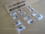 CLIP SET X12pcs 91017FA030 FOR SUBARU IMPREZA WRX STI WAGON GF8 roof moulding