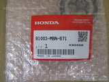 HONDA XR650R RE01 2000-2007 BEARING, BALL (5205A) 91003-MBN-671 caja de cambios