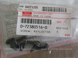 ISUZU SCREW REFLECTOR  SET X6PCS 0-72380516-0 truck spare parts