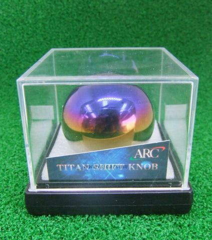 ARC BRAZING TITAN SHIFT KNOB ROUND SHAPE M12 X 1.25 STEPPED 19002-AA032