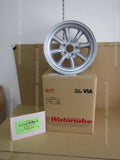 RS WATANABE EIGHT SPOKE R-TYPE WHEEL X1 PC 16X8JJ PCD 114.3 5H SILVER METALLIC