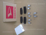 DAIHATSU ATRAI7 S221 S231 FRONT BRAKE PAD KIT (2000 - 2004) 04491-97507-000 jdm