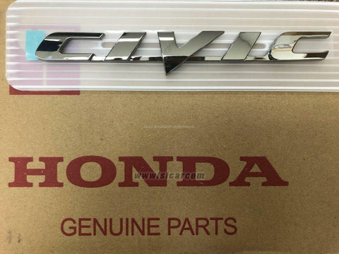 HONDA CIVIC TYPE R FD2 EMBLEM REAR (CIVIC) 75722-SNW-003 SPARES JAPONAIS A VOUS