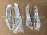 CARBON DOUBLE CANARDS SET FR BUMPER for SUBARU IMPREZA GDB EJ20 IMPRE-GDB-R01