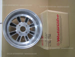 RS WATANABE EIGHT SPOKE R-TYPE WHEEL X1pc 15x10.5JJ PCD 114.3 4H SILVER METALLIC