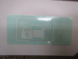 HONDA INTEGRA DC5 LABEL, IMMOBILIZER AND SECURITY 39885-S5A-G11 GENUINE JDM PART