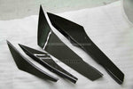 CARBON DOUBLE CANARDS SET FR BUMPER for TOYOTA GT 86 ZN6 2012-2016 GT86-ZN6-D01