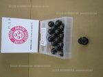 RS WATANABE TAPERED COLLAR NUT SET X16 SIZE M12-P1.5 BLACK NUTBLK jdm old skool