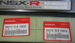 HONDA NSX-R NA1 PLATE SET SIDE STEP NH254L 84272-SL0-Z00ZA DOOR SILL KICK PLATE
