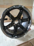 RAYS VOLK TE37 SL WHEEL PW PRESSED GRAPHITE BLACK 18X10J PCD 5X 114.3 ET20 TE37