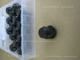 RS WATANABE TAPERED COLLAR NUT SET X16 SIZE M12-P1.5 BLACK NUTBLK jdm old skool