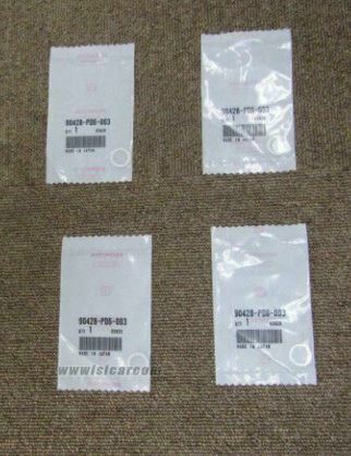 HONDA CBR954RR FIREBLADE SC50 02-03 WASHER SEALING X4pcs (12MM) 90428-PD6-003