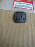 HONDA NSX NA2 F6 EMBLEM SHIFT *NH314L* (6MT) 83414-SL0-000ZB the whole shebang!