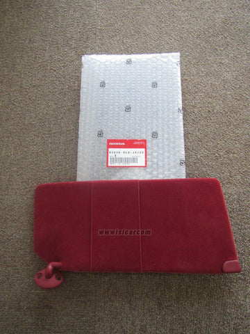 HONDA RHD NSX NSX-R NA1 NA2 SUN VISOR ASSY RH PURE RED R105L 83230-SL0-J51ZC
