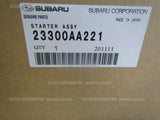 SUBARU IMPREZA WRX STI  GC8 STARTER MOTOR ASSEMBLY 23300AA221 motor de arranque