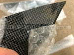 CARBON DOUBLE CANARDS SET FR BUMPER for MITSUBISHI LANCER EVO CP9A TOMMI MAKINEN