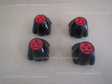 RS WATANABE CANNONBALL TYPE CENTER WHEEL CAP 70MM-H50 FOR EIGHT SPOKE SET X4 WW4