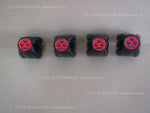 RS WATANABE CANNONBALL TYPE CENTER WHEEL CAP 70MM-H50 FOR EIGHT SPOKE SET X4 WW4
