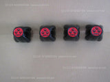 RS WATANABE CANNONBALL TYPE CENTER WHEEL CAP 70MM-H50 FOR EIGHT SPOKE SET X4 WW4