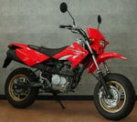 HONDA XR100 XR50 MOTARD VISOR SET FRONT WL R292R EXTREME RED 61300-KTK-620ZA jdm
