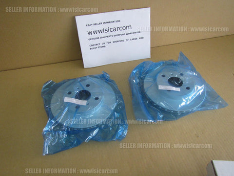 JDM AFTERMARKET FRONT BRAKE DISK ROTOR SET FOR DAIHATSU ATRAI S230G S230V