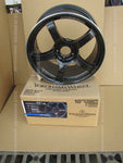 ADVAN RACING TC-4 WHEEL SIZE 18X8.5J +38 5X114.3 BLACK GUN METALLIC & RING jdm4U