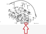 HONDA XR600R 1999 GASKET HEAD COVER 12391-MG2-790 genuine spare parts motorbike